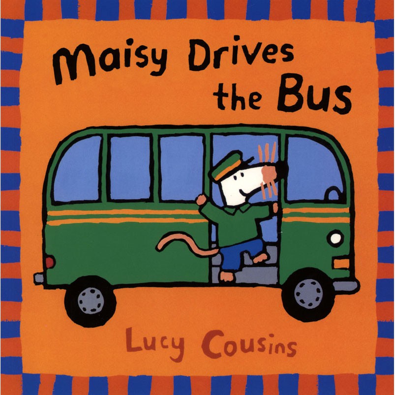 MAISY DRIVES THE BUS 英文故事繪本 小鼠波波交通工具【麥克兒童外文書店】