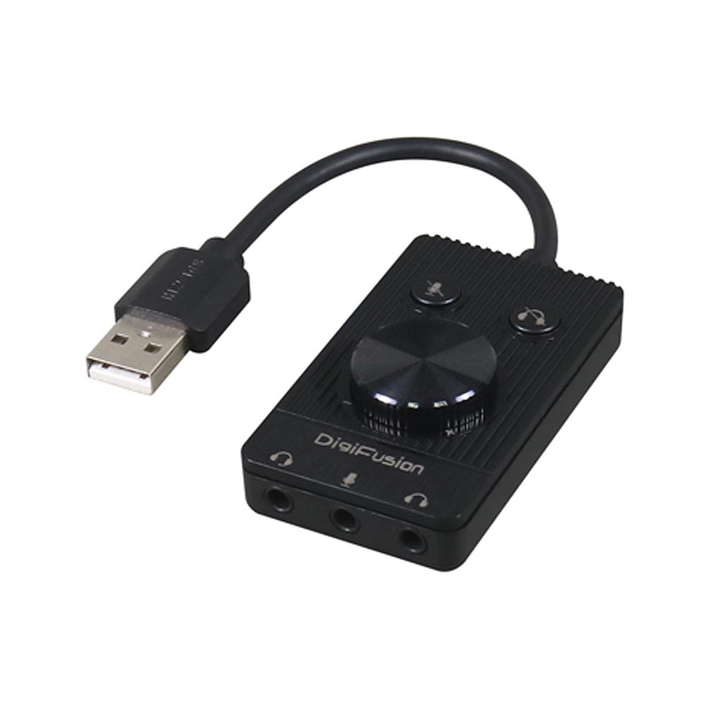 伽利略 USB2.0 音效卡 有調節旋鈕 現貨 廠商直送