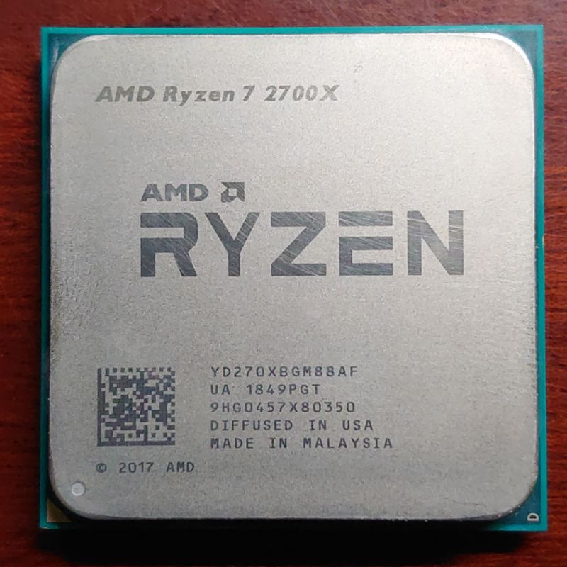 【二手】AMD RYZEN 7 R7 2700X 二手 不良品
