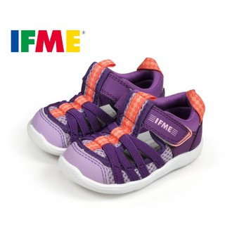 IFME 童款超透氣休閒鞋 水鞋 涼鞋 寶寶鞋 學步鞋 [IF22-010602] 紫【巷子屋】