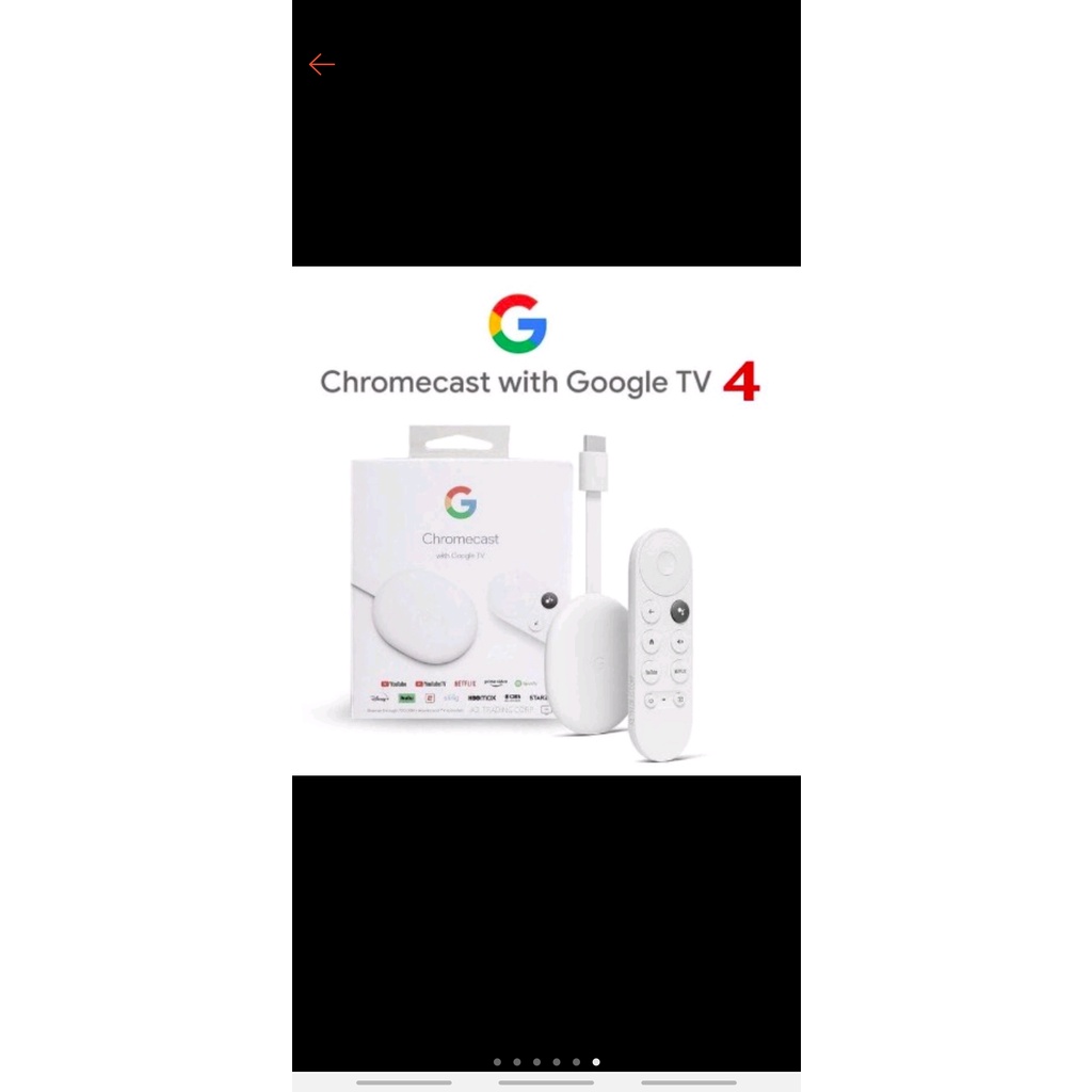 Google Chromecast with Google TV 二手