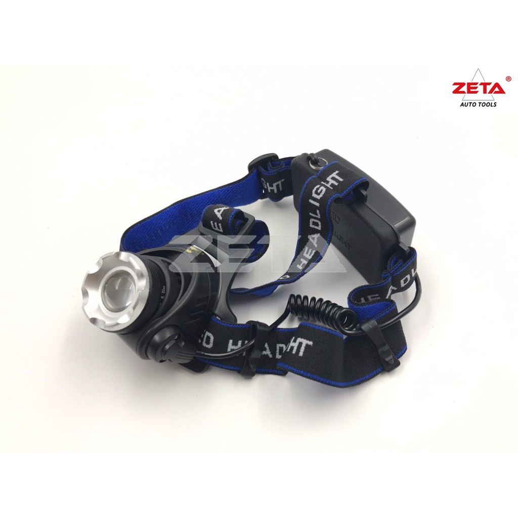 免運費【 ZETA汽車工具】LED頭燈變焦頭燈 釣魚頭送18650電池x2 原廠L2 雙鋰電