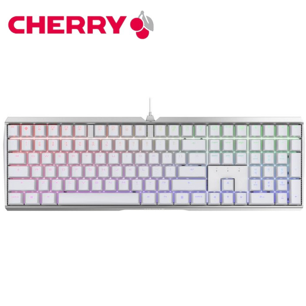 Cherry MX Board 3.0S RGB 白色 中文 機械鍵盤 (茶軸/紅軸/青軸/靜音紅軸) 現貨 廠商直送