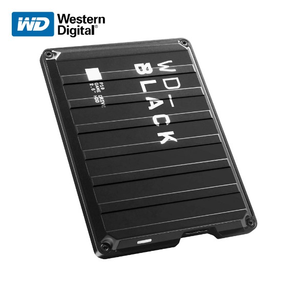 Western Digital 威騰 WD_BLACK P10 Game Drive 2.5吋 行動硬碟 時尚黑潮流造型
