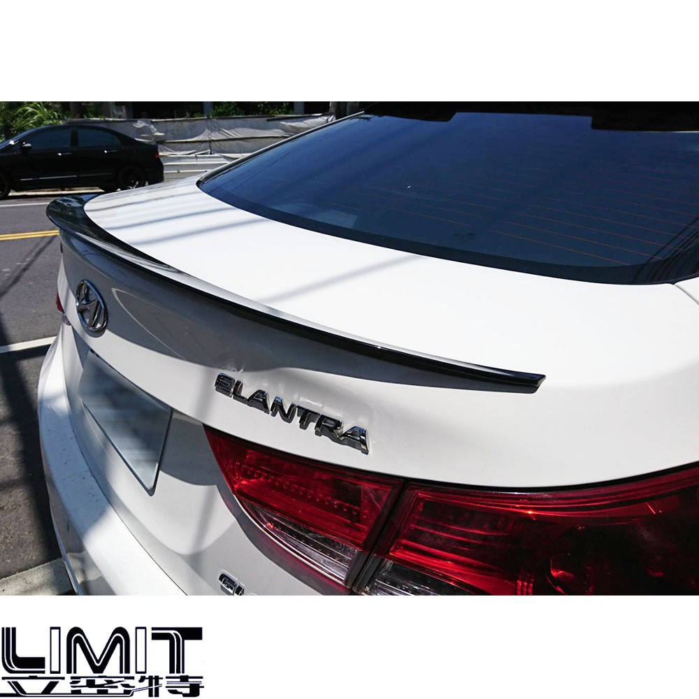 Limit立密特- Hyundai 現代12-15 ELANTRA 5代 P款 尾翼 素材 烤漆 改裝配件
