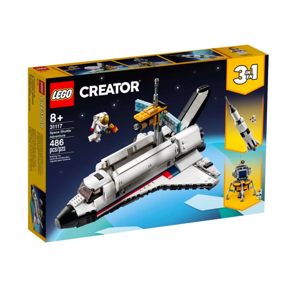 『現貨』LEGO 31117	Creator-太空梭歷險     盒組   【蛋樂寶】