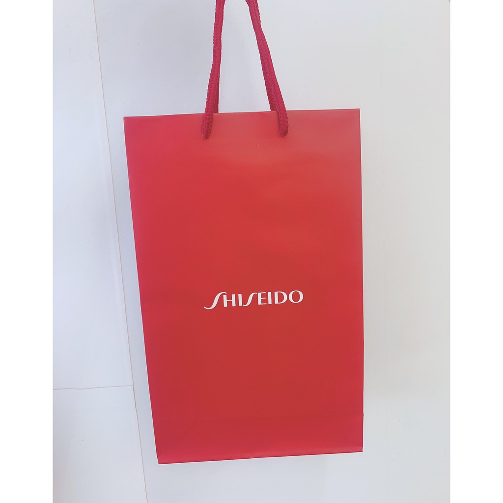 SHISEIDO資生堂專櫃紙袋手提袋購物袋袋子紙袋精品紙袋送禮紙袋品牌紙袋〔活顏香水〕 | 蝦皮購物