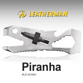【Leatherman】831681 Piranha 二合一多功能扳手 螺絲起子開瓶器 贈滑鼠墊