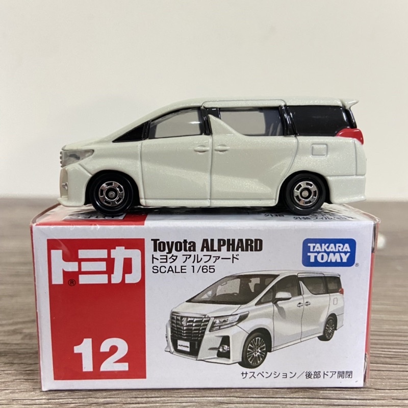 Tomica Toyota Alphard 12多美小汽車 阿法No.12