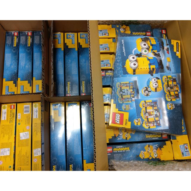 全新現貨 樂高 lego 75551 小小兵與他的基地 Brick-built Minions 禮物