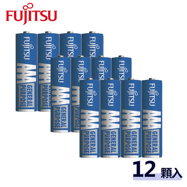 Fujitsu富士通 碳鋅4號電池 R03 F-GP (12顆) 台灣公司貨  現貨 蝦皮直送