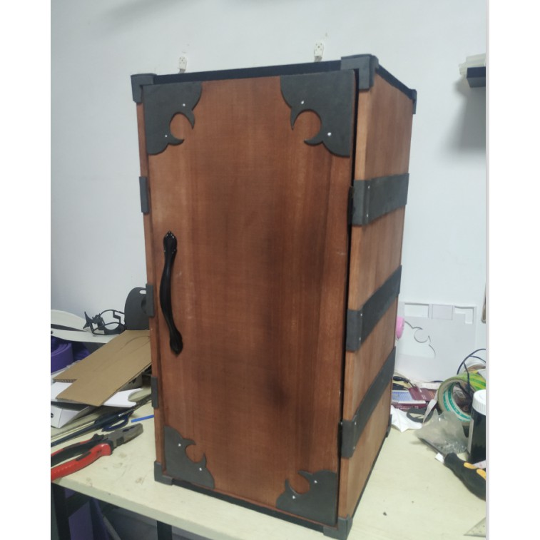 Cos 鬼滅之刃竈門炭治郎彌豆子專用箱霧雲箱箱子道具 蝦皮購物
