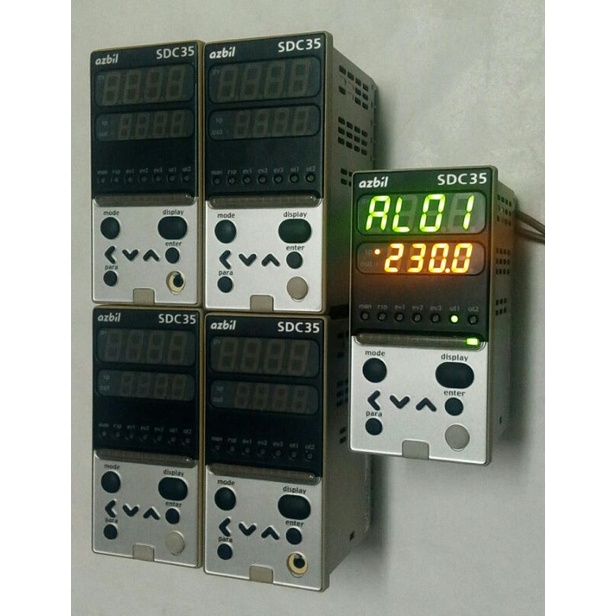 🌞二手 YAMATAKE山武AZBIL SDC35​温控表 C35TC0UA1200 數字顯示調節器 輸出0-20mA