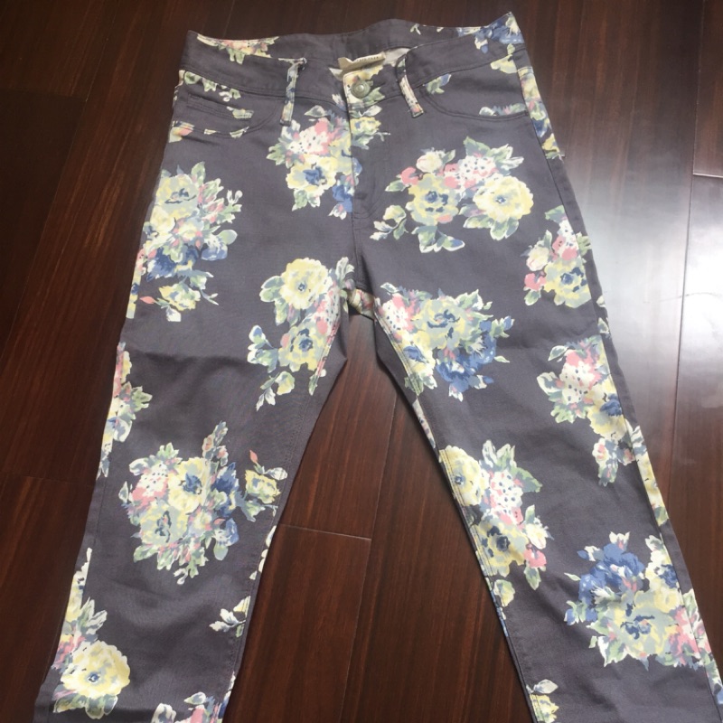 Lowrys farm 小花牛仔褲