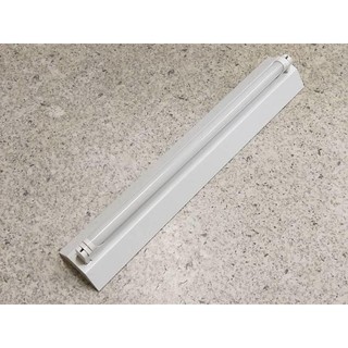 [嬌光照明] LED T8 日光燈具 山型 2尺 單管 日光燈座組(含T8 2尺 玻璃纖維燈管) LED日光燈管熱賣中