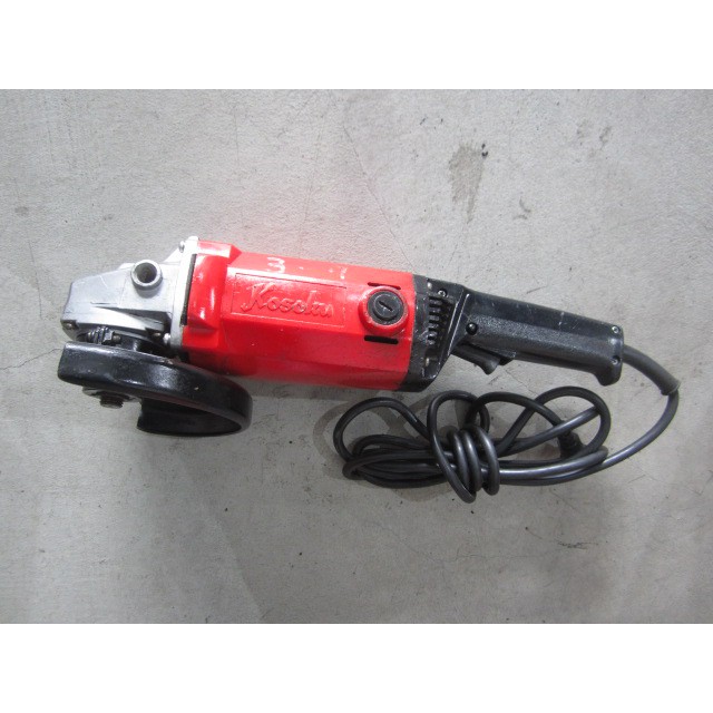 中古/二手 7吋 平面砂輪機- kosoku - HD-182 -220V- 日本外匯機(P533)