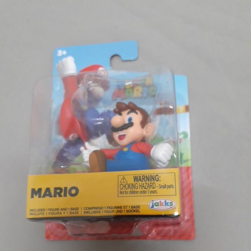 🕹Super Mario 超級瑪莉歐 【脫帽版瑪莉歐】2.5吋公仔
