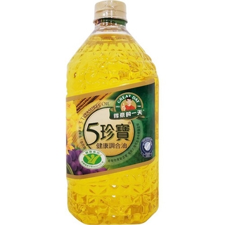 得意的一天 五珍寶健康調和油(2.4L/瓶)[大買家]