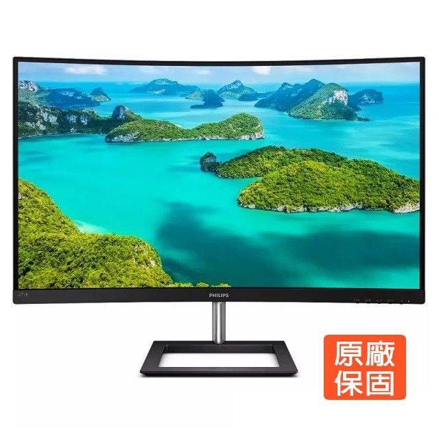 PHILIPS 飛利浦 27吋 271E1C 曲面螢幕 液晶顯示器 FHD/HDMI/VA/1500R 現貨 廠商直送