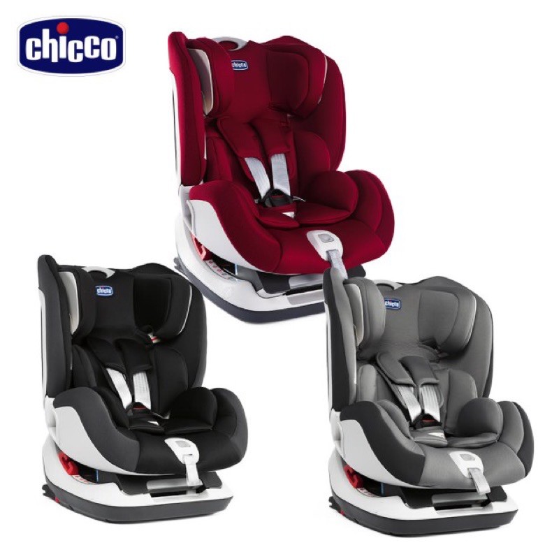 全新品 免運 Chicco 0 7歲isofix 安全座椅黑 紅 灰 蝦皮購物