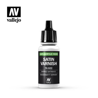 Acrylicos Vallejo 70522 輔助溶劑 保護漆 Varnish 半光保護漆 17ml 萬年東海