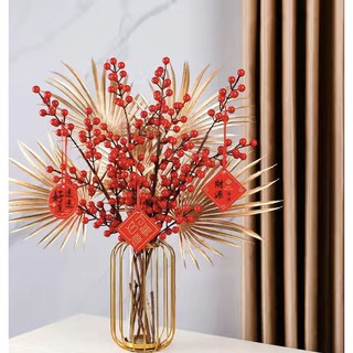花束發財果仿真花素材不凋花保鮮花人造花乾燥花材花藝設計婚禮佈置捧花裝飾擺飾 蝦皮購物
