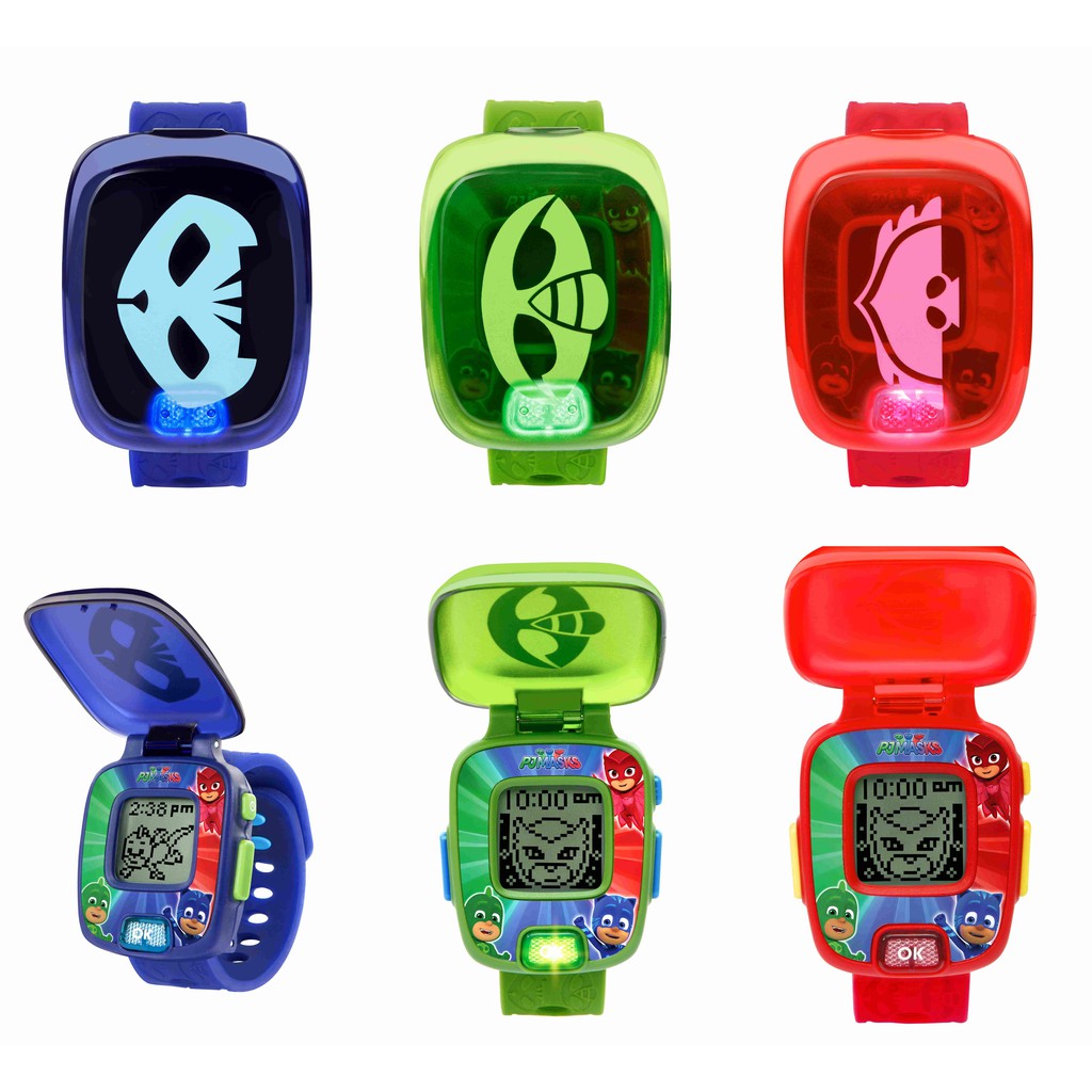 ❤️正版❤️美國品牌 vtech 睡衣小英雄 PJ masks 兒童 鬧鐘 電子手錶 學習手錶 卡通錶 手錶 錶