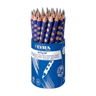 德國 LYRA 凹槽石墨洞洞鉛筆 - 藍 單支 (LY001)