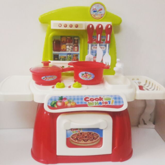 迷你聲光廚房玩具組 帶燈光音效/廚具玩具組/烤箱/瓦斯爐