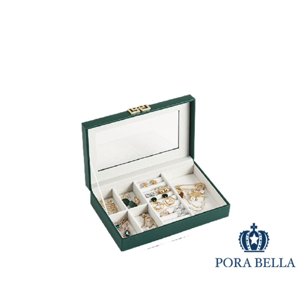 貴婦透明壓克力首飾盒 珠寶盒 旅行旅遊 絨布盒飾品盒 飾品戒指項鍊耳環耳夾收納 展示架展示收納盒