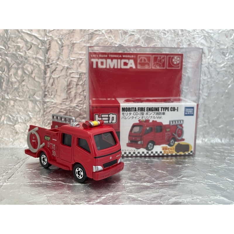 TOMICA NO.41 情人節限定 MORITA 紅色消防車 MORITA FIRE ENGINE TYPE CD-I
