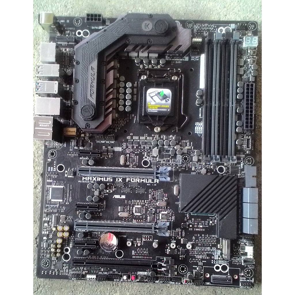 華碩 ASUS ROG MAXIMUS IX FORMULA LGA1151 腳位主機板 良品