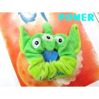 ☆POMER☆迪士尼授權臺灣 絕版正品 皮克斯 玩具總動員 Toy Story 三眼怪 絨毛 大腸髮束 髮飾 髮束 禮物