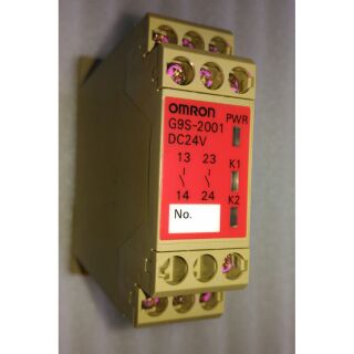 🌞二手現貨保固 OMRON 歐姆龍 G9S-2001 安全繼電器 DC24V 安全繼電器模組 安全開關