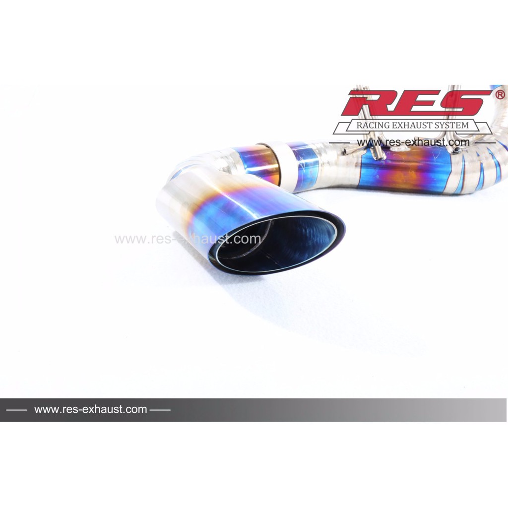 【RES排氣管】McLaren 540C/570GT/570S 不銹鋼/ 鈦當派 中尾段 電子閥門 – CS車宮