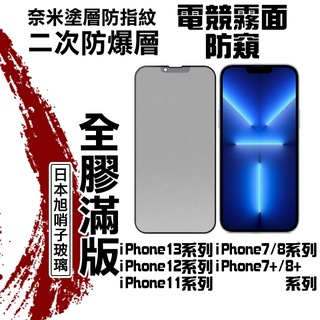 SHOWHAN 2.5D電競霧面防窺9H鋼化玻璃保貼 適用 iPhone 14 Pro Plus 13 12 7/8