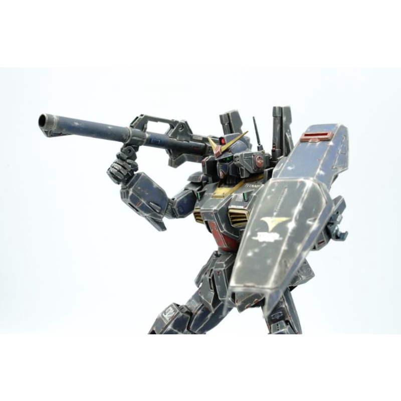 MG 1/100 鋼彈 RX-178 GUNDAM Mk-2 Ver2.0 迪坦斯 舊化 塗裝完成品