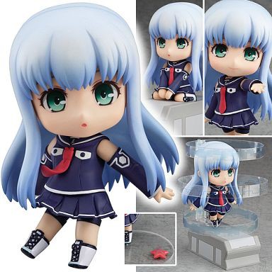 夏本舖 日版gsc 黏土人419 蒼藍鋼鐵戰艦伊歐娜401 潛水艦制服短裙蘿莉長鴻控制悠木碧q版 蝦皮購物