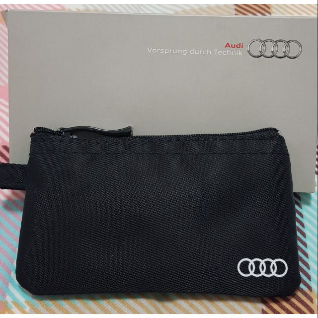 Audi  奧迪 原廠精品 鑰匙圈包 鑰匙收納包 零錢包(給特定買家下標用)