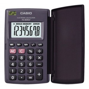 【阿筆文具】//CASIO 卡西歐// HL-820LV /攜帶型計算機/8位數