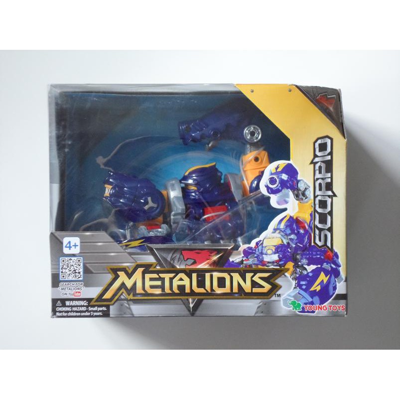 YOUNG TOYS 鋼鐵防衛隊 天蠍星 METALIONS 炫風騎士 變形 合體 機器戰士 變形金剛 9103