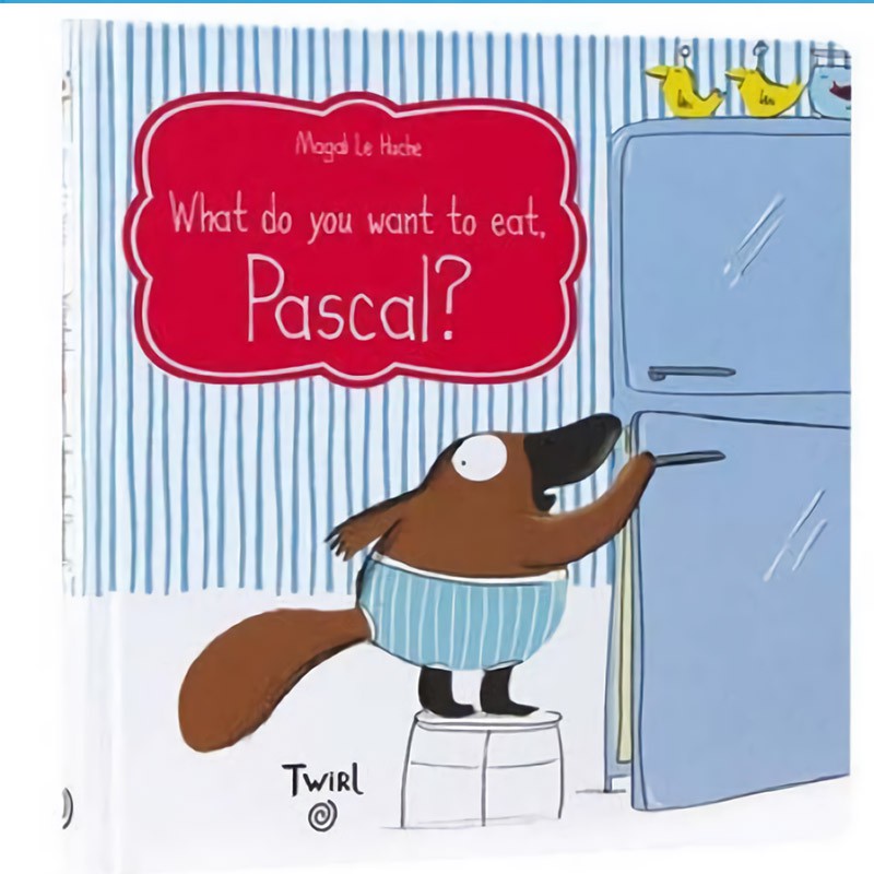 What Do You Want To Eat，Pascal? 你想吃什麼啊?翻翻故事書