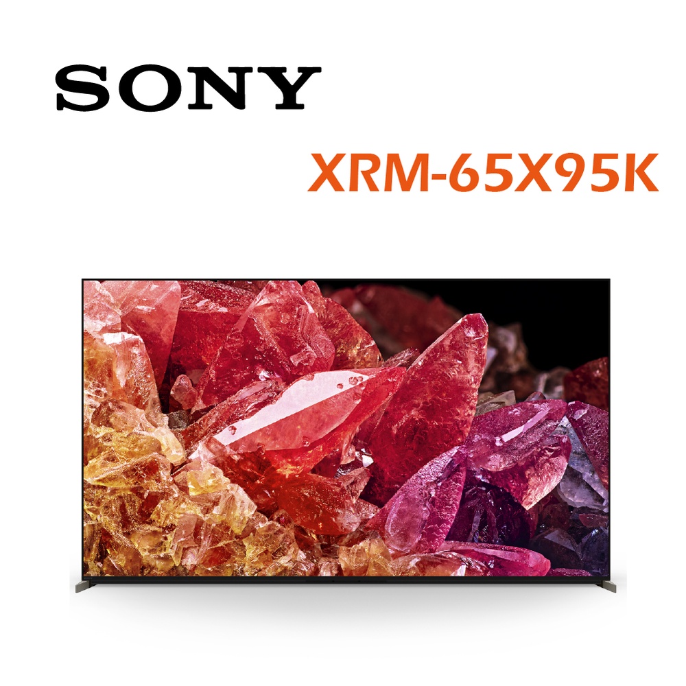 ✿聊聊最便宜✿全台配裝✿全新未拆箱 XRM-65X95K SONY 索尼 65型 4K 智慧聯網電視 日本製