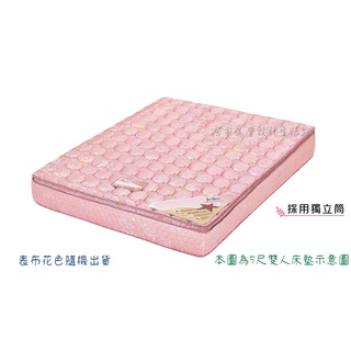【SG居家美學】※限高雄市區※ (HL00-112-07) 3.5尺單人/5尺.6尺加大雙人三線獨立筒床墊~