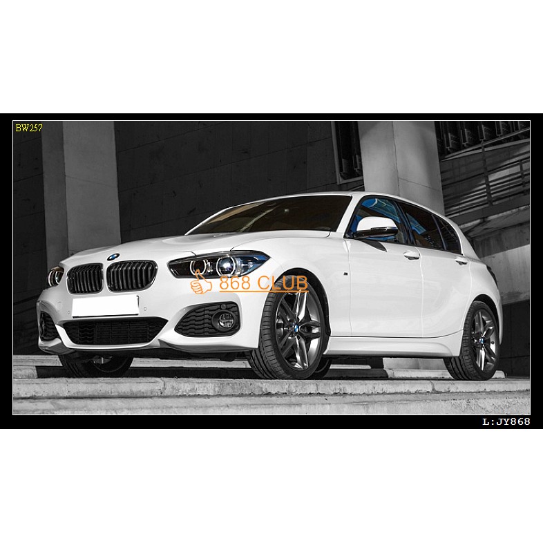 【德研國際】全新 BMW 小改 F20 LCI M-TECH 前保桿，全球大廠台灣 an 製造，密合度百分百