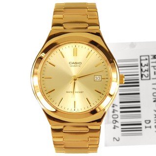 CASIO手錶日期顯示 金色石英指針錶 公司貨MTP-1170N-9AMTP-1170N-9A