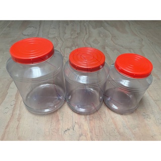 塑膠透明筒 梅子筒 10L 12L 16L透明罐 收納罐 收納桶 零食罐
