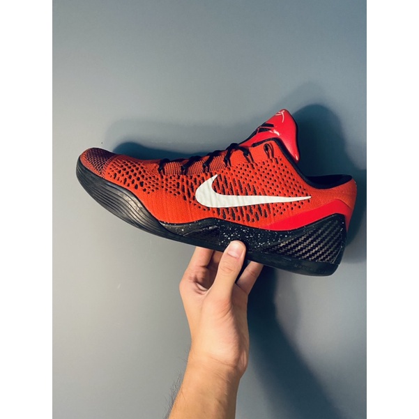 《鞋窖》NIKE KOBE 9 大學紅 US12