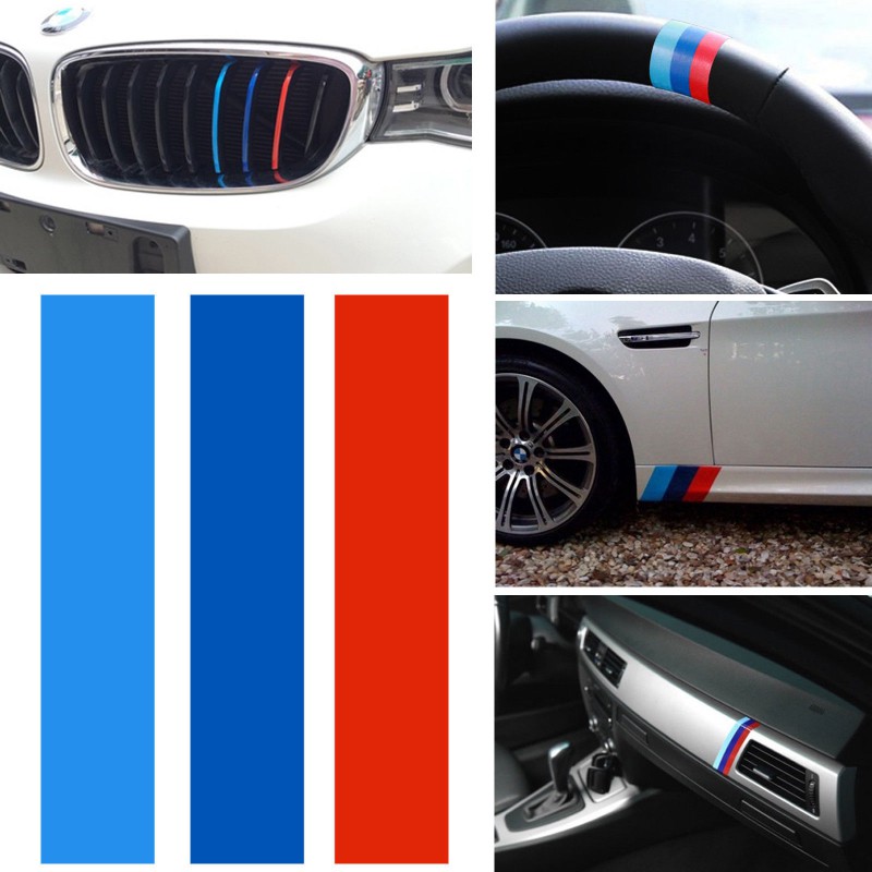 【數位光電】BMW三色貼 中網 油箱 引擎蓋 寶馬 三色貼 拉線貼紙 汽車貼紙 防水貼紙 個性貼紙 車隊貼紙 造型貼紙