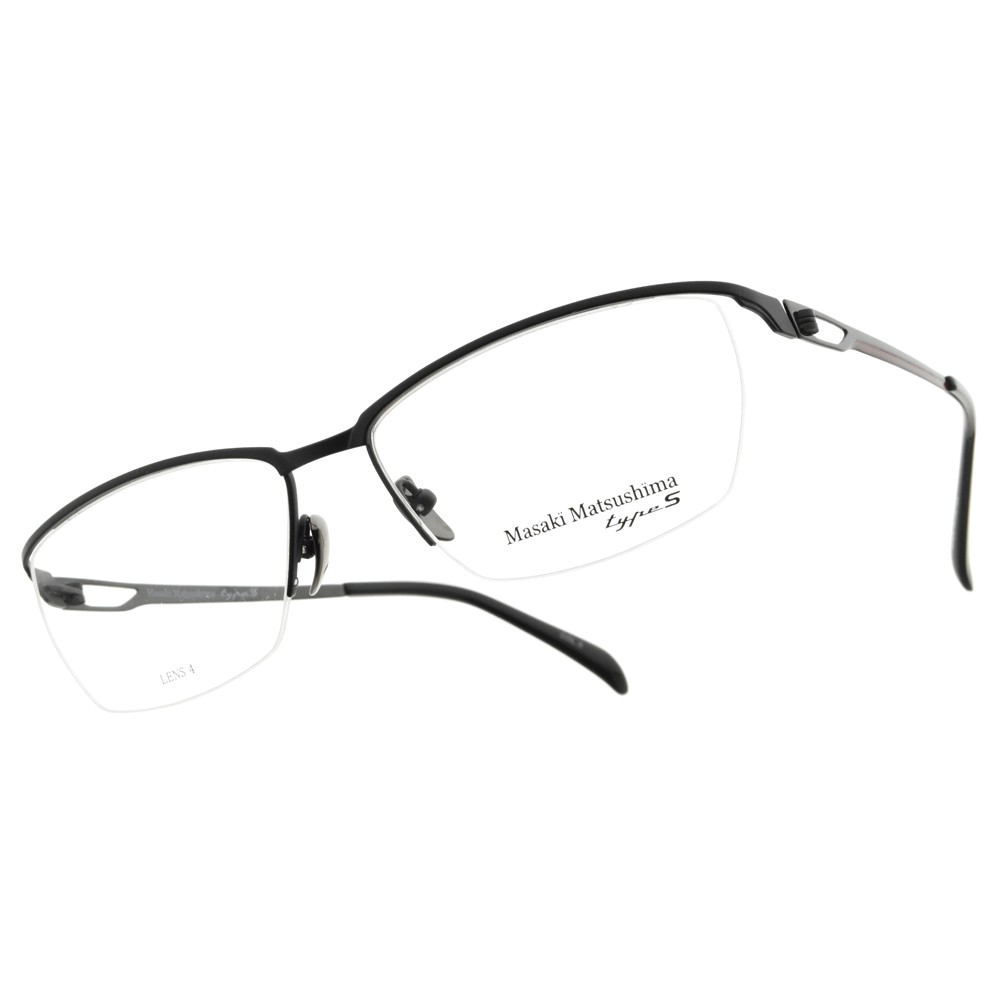 Masaki Matsushima 光學眼鏡 MFT5031 C5 極簡半眉框 β鈦 眼鏡 -金橘眼鏡